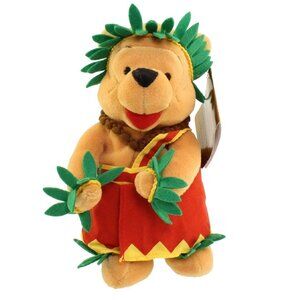 NWT Honolulu Mini Bean Bag Winnie the Pooh Plush